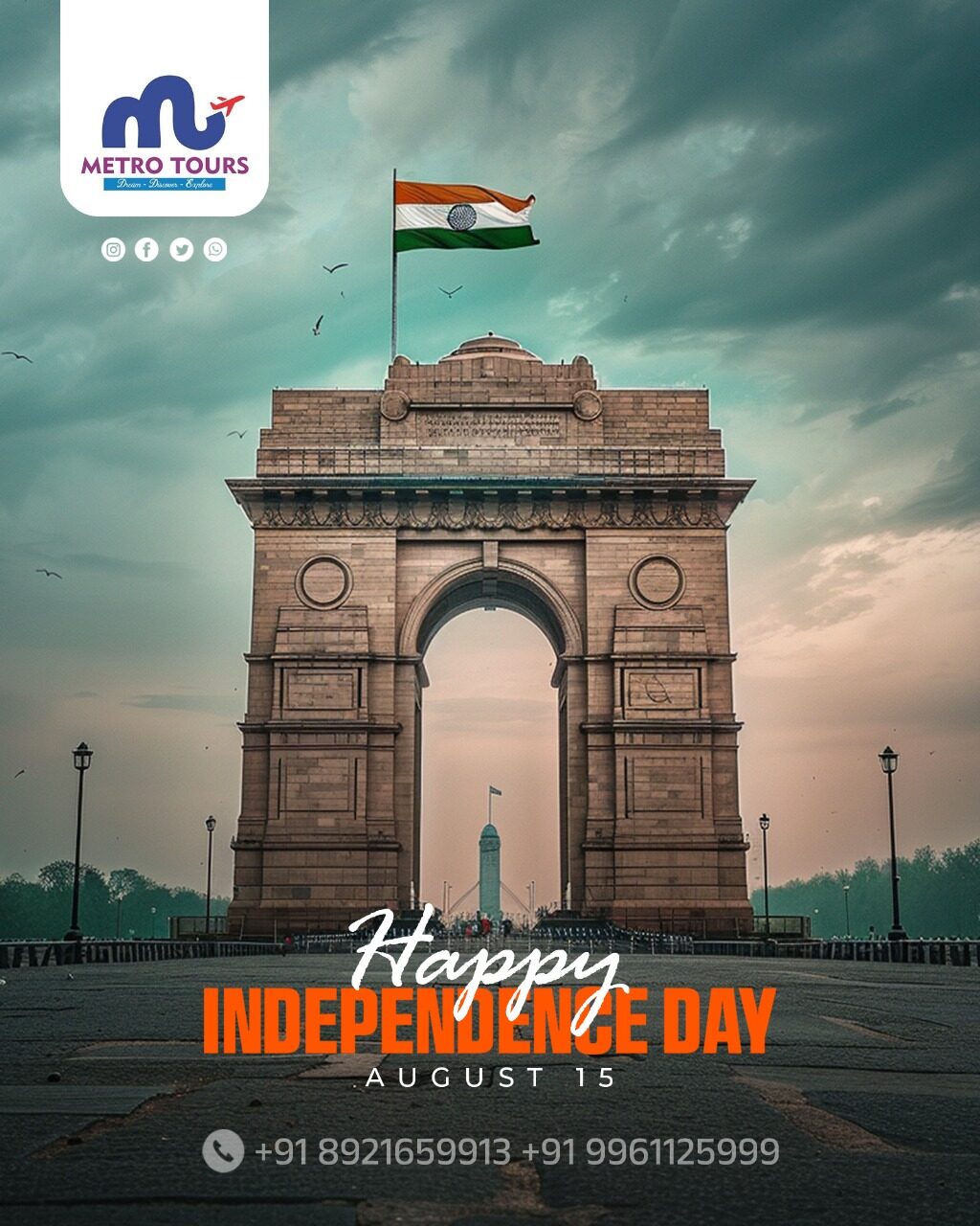 Instagram post from metro__tours. This post is in position 6.